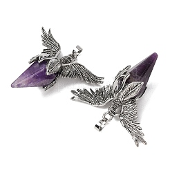 Natürlichen Amethyst Edelsteinanhänger&nbsp;GG-C001-02L