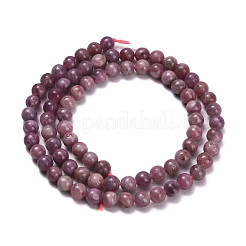 Brins de rubis naturels&nbsp;G-L631-A01-5-6mm-AB