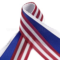 9 Yards 3 Stile Unabhängigkeitstag Polyester & Polycotton Bänder Sets&nbsp;SRIB-A015-02A-07