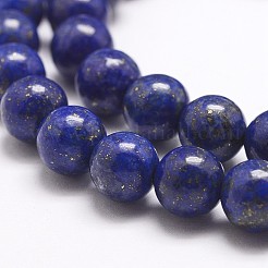 Naturales lapis lazuli de hebras de abalorios&nbsp;G-G953-03-10mm