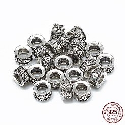 Tailandia 925 perline in argento sterling&nbsp;STER-T002-19AS