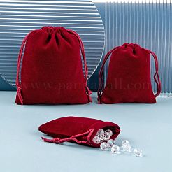 5 style pochettes en velours rectangle&nbsp;TP-LS0001-01D