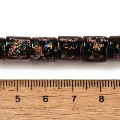 Handgefertigte Stränge aus dichroitischen Folienglasperlen&nbsp;DICH-U001-09I