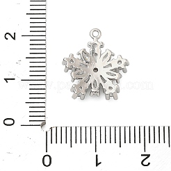 Pendentifs en laiton micro pavé de zircones cubiques&nbsp;KK-I380-03P