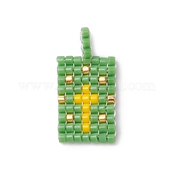 Pendentifs en perles de rocaille en verre&nbsp;PALLOY-MZ00244