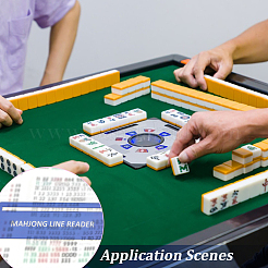 Mahjong-Regelleser aus Kunststoff&nbsp;AJEW-WH0796-53B
