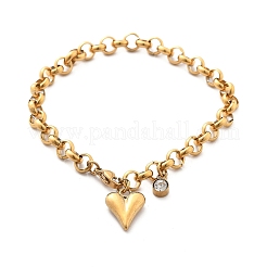 Bettelarmbänder aus Edelstahl 304&nbsp;BJEW-F487-01G