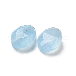 Gefärbt natürliche weiße Jade Perlen&nbsp;G-G181-02C