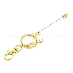 Portachiavi in metallo con perline&nbsp;LS-KEYC-D288-02G
