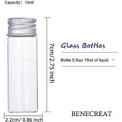 Bottiglie di vetro&nbsp;AJEW-BC0005-37-15ml