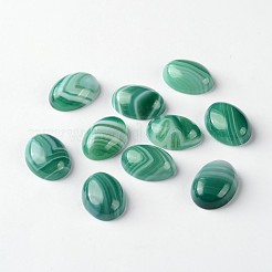 Natürliche Achat ovale Cabochons&nbsp;G-L347-01A