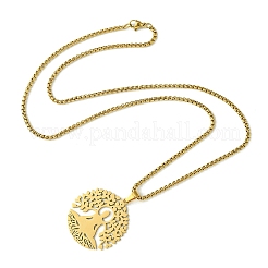 Pendentifs en inox&nbsp;NJEW-L117-03B-G