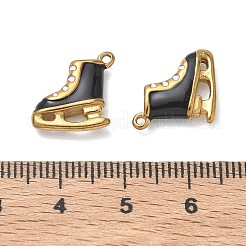 304 Edelstahl-Emaille-Anhänger&nbsp;STAS-K330-21B-G