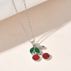 Colliers en laiton avec pendentif en émail&nbsp;SA-CBA7E55-01P