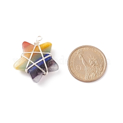 Chakra Naturstein-Anhänger&nbsp;PALLOY-JF01878-01