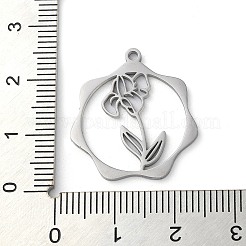 Anlaufgeschützte Anhänger aus 304er Edelstahl&nbsp;STAS-P338-01D-P