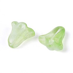 Spruzzare perle di vetro trasparente dipinte&nbsp;GLAA-D006-20K