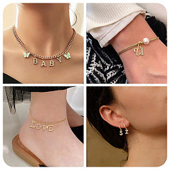 52 pieza de 52 estilos de dijes de rhinestone de aleación&nbsp;FIND-TA0010-78