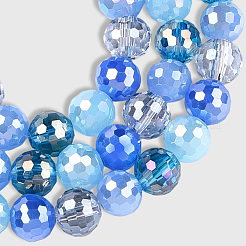 4 brin de perles de verre électrolytiques&nbsp;GLAA-PA0001-09C