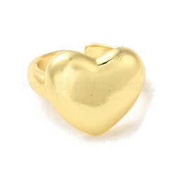 Anneaux de manchette ouverts en laiton&nbsp;RJEW-R145-05G