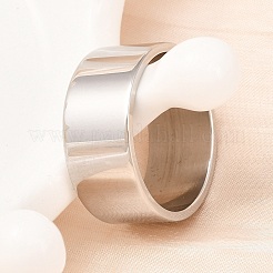 Fingerringe aus Edelstahl 304&nbsp;LS-RJEW-D336-06P
