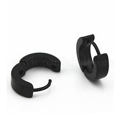 Messing huggie Creolen&nbsp;EJEW-EE0002-252B