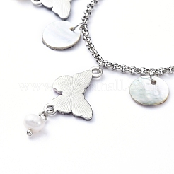 Conjuntos de joyas de mariposa de acero inoxidable 304&nbsp;SJEW-JS01089