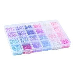 120 g 24 transparente und undurchsichtige Acrylperlen&nbsp;OACR-FS0001-21