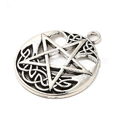 Tibetischer stil Aluminium Anhänger & Charms&nbsp;PALLOY-M217-22AS