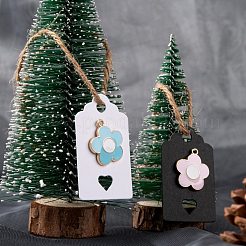 Rettangolo 200 pz 2 colori con etichette regalo in carta cuore&nbsp;CDIS-LS0001-02