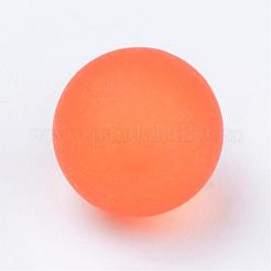 Perles en acrylique transparente&nbsp;FACR-R022-8mm-M