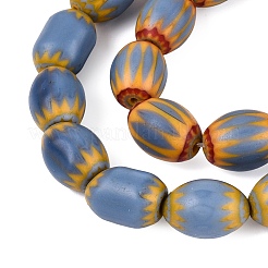 Perles de verre millefiori faites à la main&nbsp;LA-N002-06C