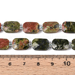 Natur Unakit Perlen Stränge&nbsp;G-T139-86