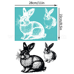 Selbstklebende Siebdruckschablone&nbsp;DIY-WH0638-031