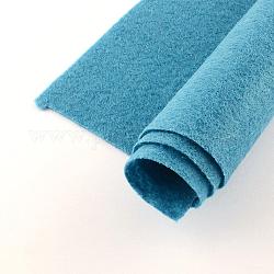 Нетканые ткани вышивка иглы войлока для DIY ремесел, квадратный, зелено-синие, 298~300x298~300x1 мм, около 50 шт / упаковка