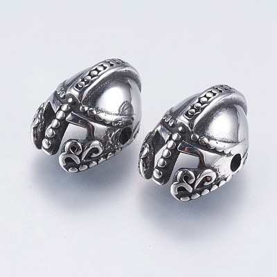 304 Edelstahlperlen&nbsp;STAS-I069-28AS-1