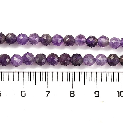 Natürlichen Amethyst Perlen Stränge&nbsp;G-F770-C07-02AB-1