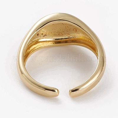 Messing Manschettenringe&nbsp;RJEW-C101-03G-1