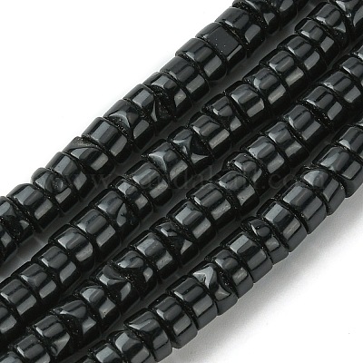 Natürliche schwarze Onyxperlenstränge&nbsp;G-D067-C01-1