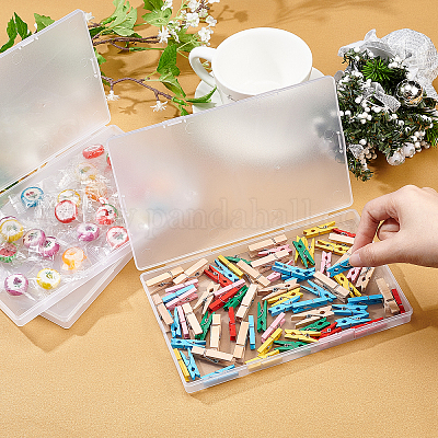 Superb Quality clear plastic bead storage box With Luring Discounts 