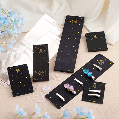 Wholesale Yilisi 200Pcs 10 Styles Paper Jewelry Display Cards