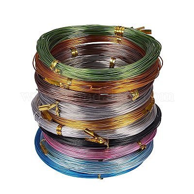 9 Pack Jewelry Wire 20 Gauge 24 Gauge 26 Gauge Craft Jewelry Wire Jewelry  Making Supplies Bendable Wire Copper Beading Wire for Jewelry Making with