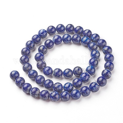 Natürliche Lapislazuli Perlenstränge&nbsp;G-G953-02-10mm-1