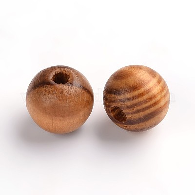 Perline in legno&nbsp;TB611Y-12mm-01-1
