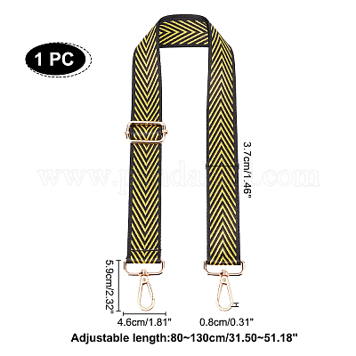 Cinghia Tracolla per Borsa 2 Pezzi Tracolla Borsa 80-130 cm