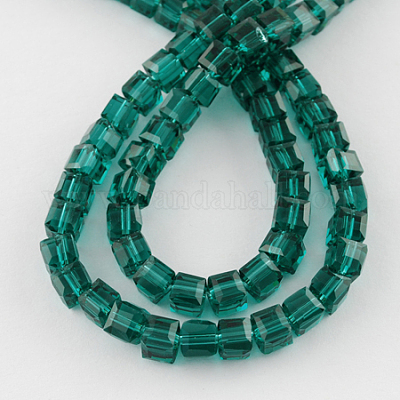 Chapelets de perles en verre&nbsp;GLAA-R041-4x4mm-15-1
