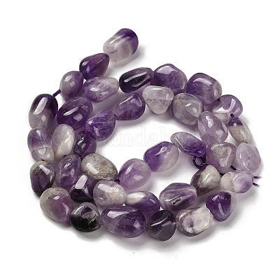 Natürliche Chevron-Amethyst-Perlenstränge&nbsp;G-P497-01E-84-1
