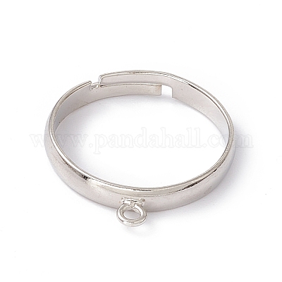 Bases d'anneau de boucle en laiton&nbsp;X-EC159-1