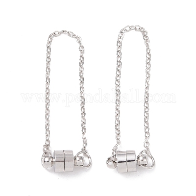 Magnetic Clasp Converter in Sterling Silver, Strong Magnet