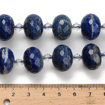 Natürlicher Lapislazuli Perlenstränge&nbsp;G-L642-I04-18x13mm-1